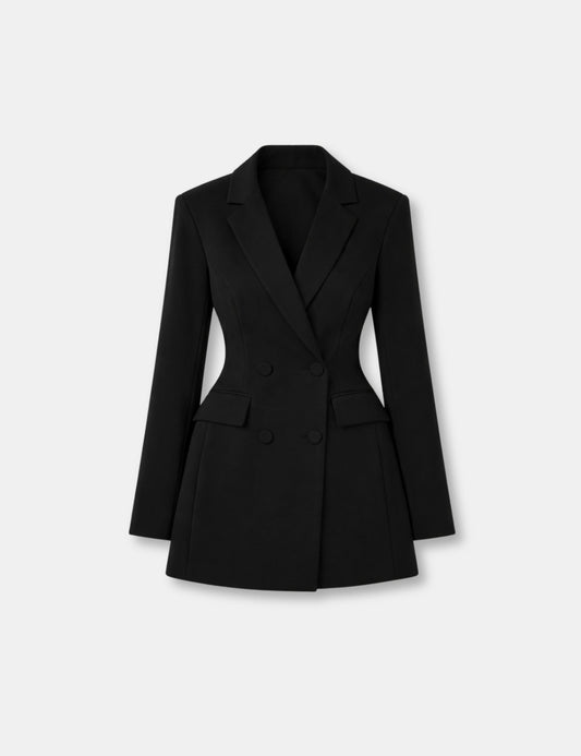 Robe blazer cintrée