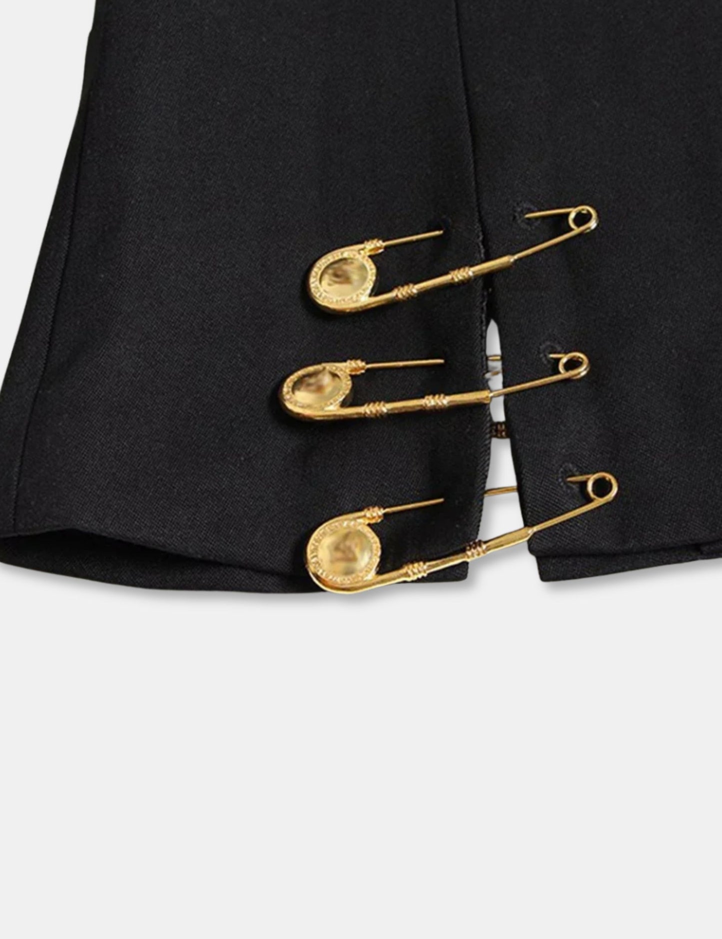 Blazer noir cintré femme